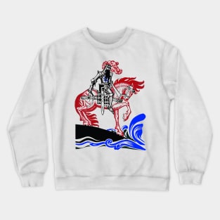 Knight on Horseback Crewneck Sweatshirt